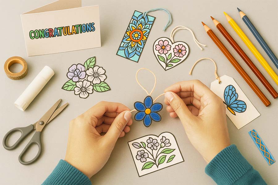 10 Creative Ways to Use Your Coloring Pages